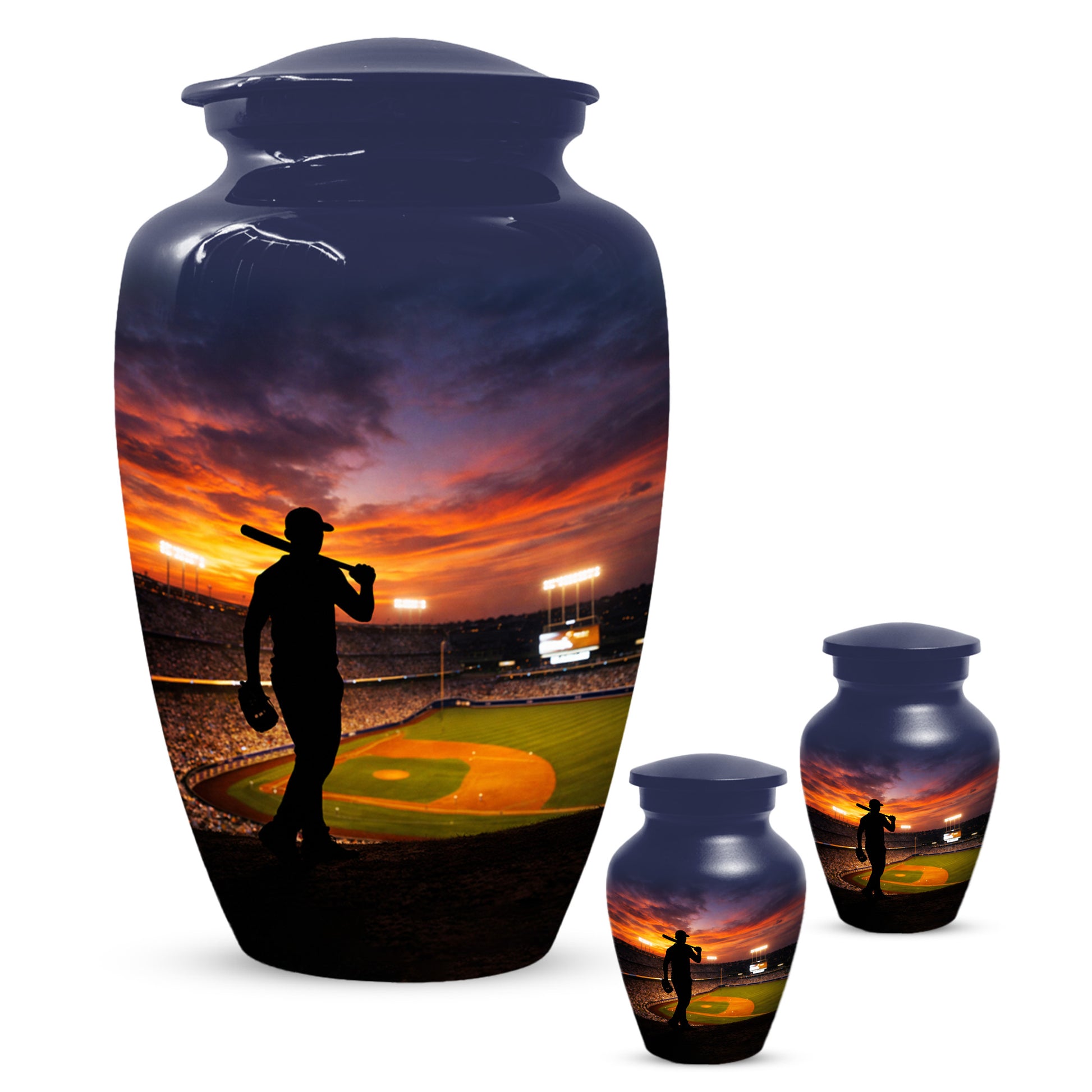 Baseball Memorial Urns for Ashes -  Personalized Cremation Keepsake for Dad | Custom Urn for Father