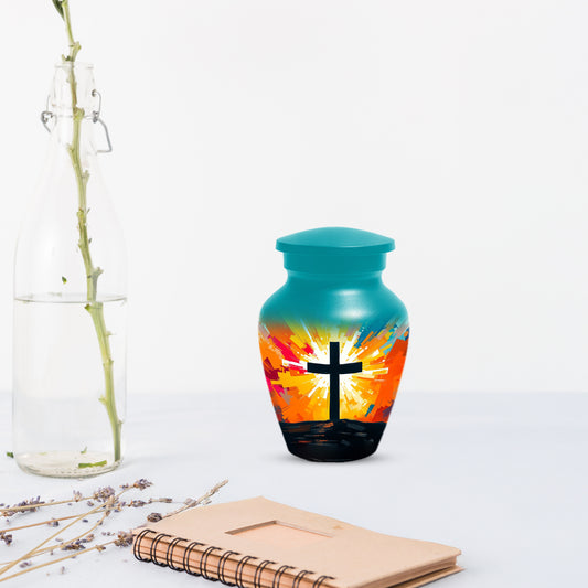 Christian Cross Cremation Urn for Dad – Custom Funeral Urns  for Father