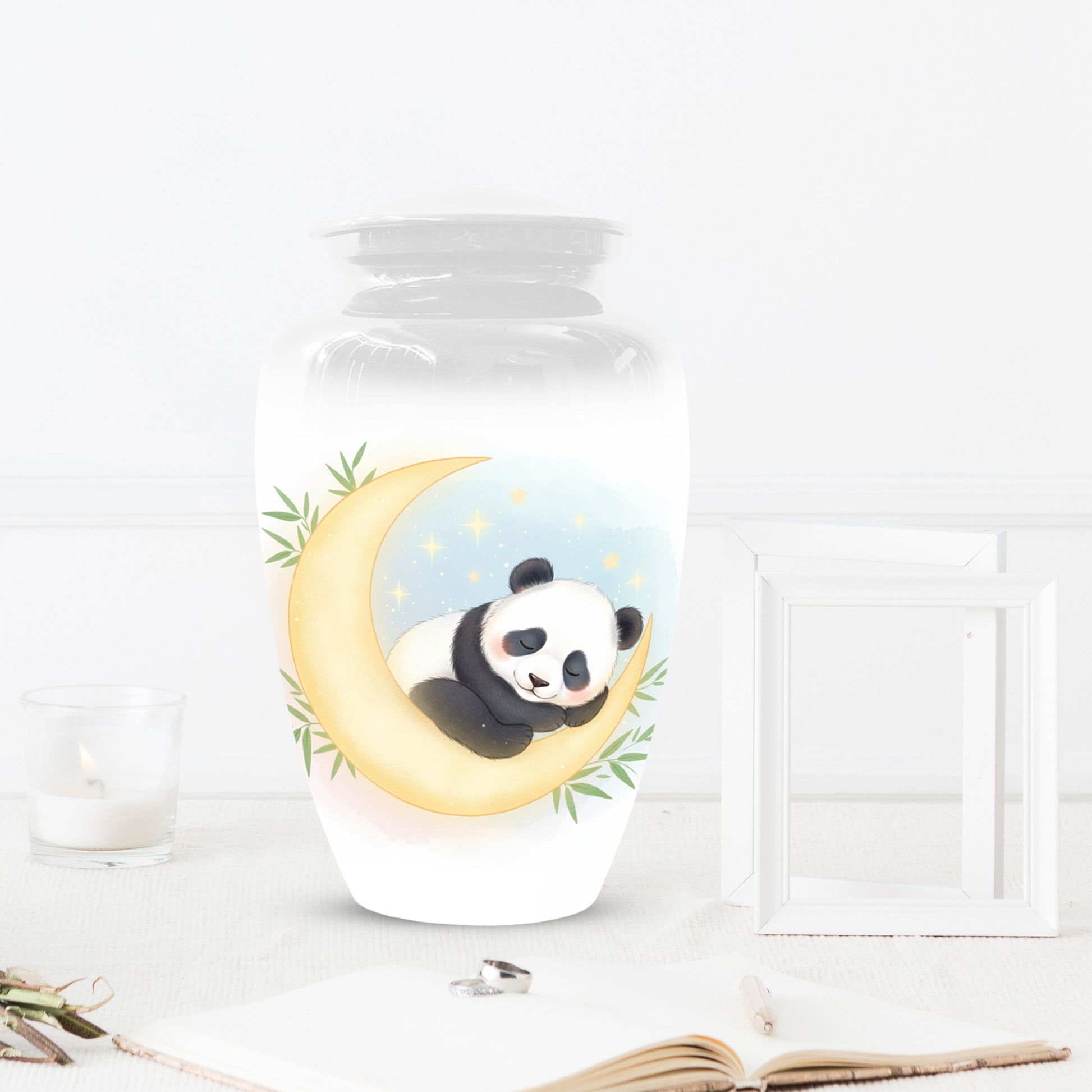 Sleeping Panda Urn for Mom – Cremation Urns for Mother Ashes