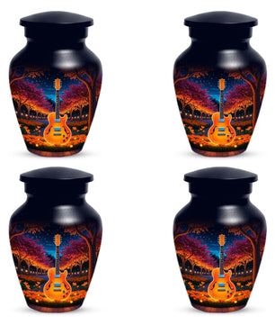 Guitar Urn For Ashes - Music Mini Urns For Male and Female Remains