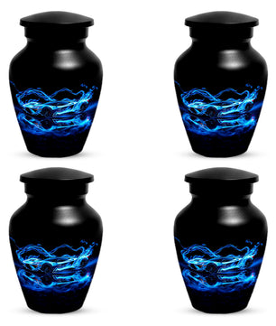 Blue Sports Car Urn for Dad – Custom Car Keepsake Urns for Human Ashes