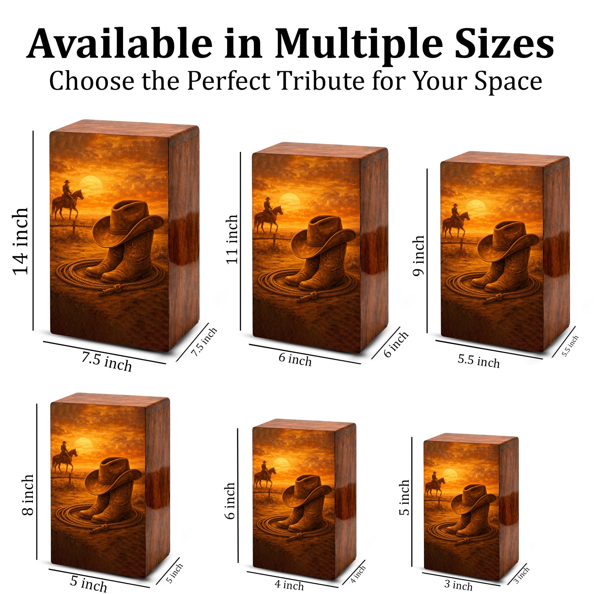 Dallas Cowboy Urn For Ashes Male - Wooden Cowboys Urns For Dad