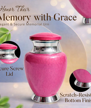 Art Urn for Ashes Adult Male, Color Customization Urns for Human Ash, (Color Theme, Variation 01)