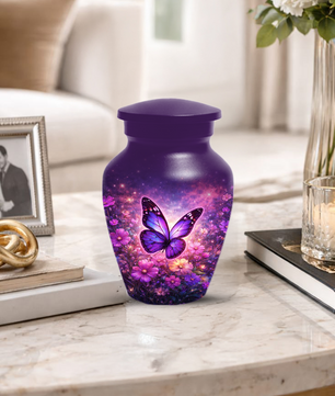 Butterfly Urn for Mom | Butterfly Large  Urns for Human Ashes |Adult Female Cremation Urn