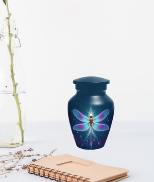 Dragonfly Memorial Urn for Human Ashes, Butterfly Style Cremation Urn for Mom