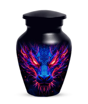 Blue Dragon Adult Urns for Ashes - Memorial Urn for Human Ash