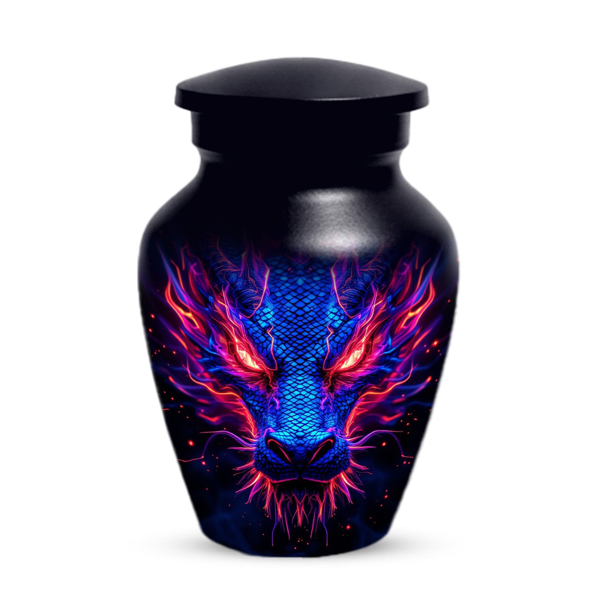 Blue Dragon Adult Urns for Ashes - Memorial Urn for Human Ash