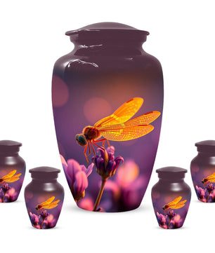 Dragonfly Urn for Mom – Custom Dragonfly Cremation Urns for Ashes