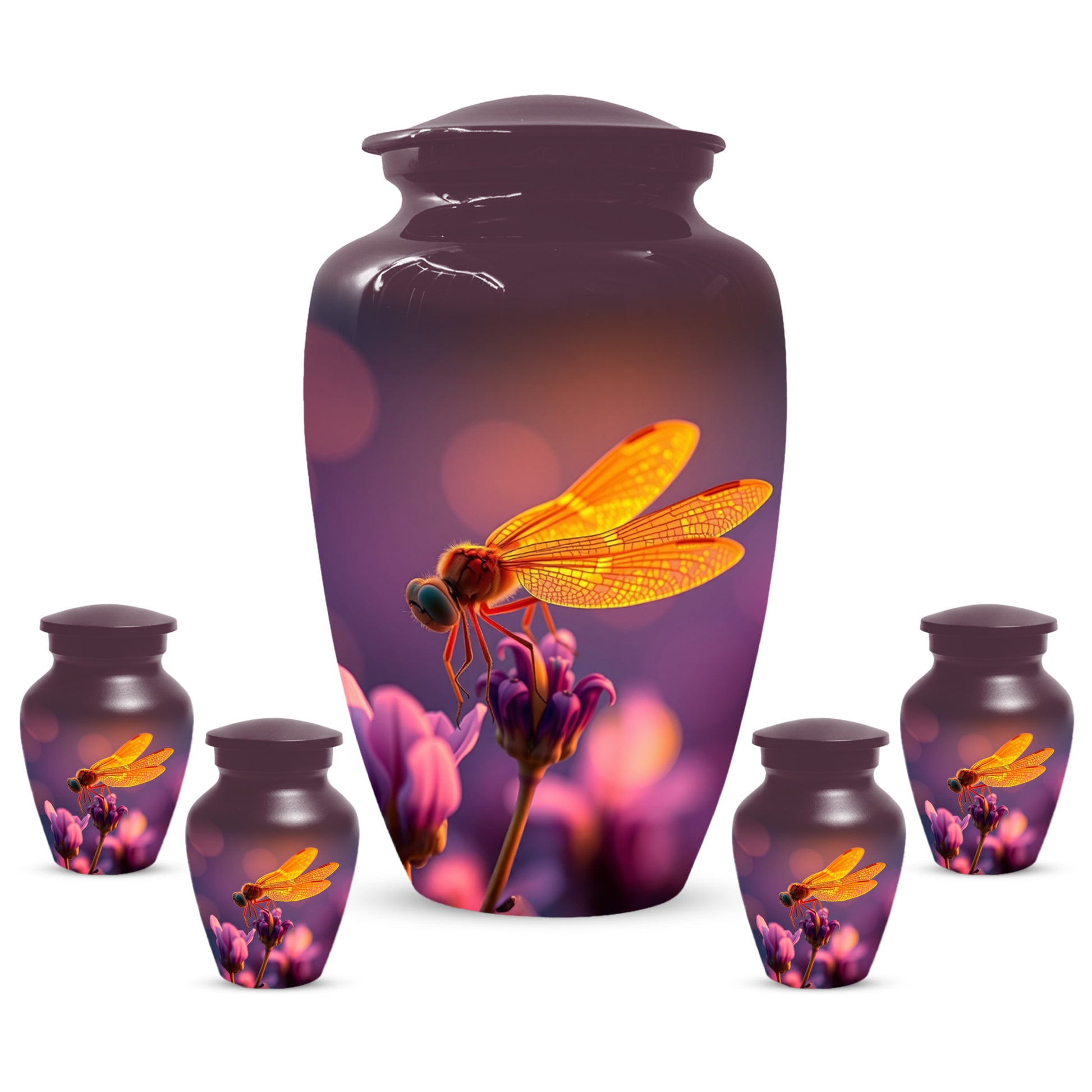 Dragonfly Urn for Mom – Custom Dragonfly Cremation Urns for Ashes
