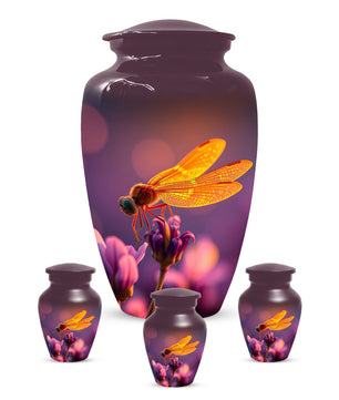 Dragonfly Urn for Mom – Custom Dragonfly Cremation Urns for Ashes