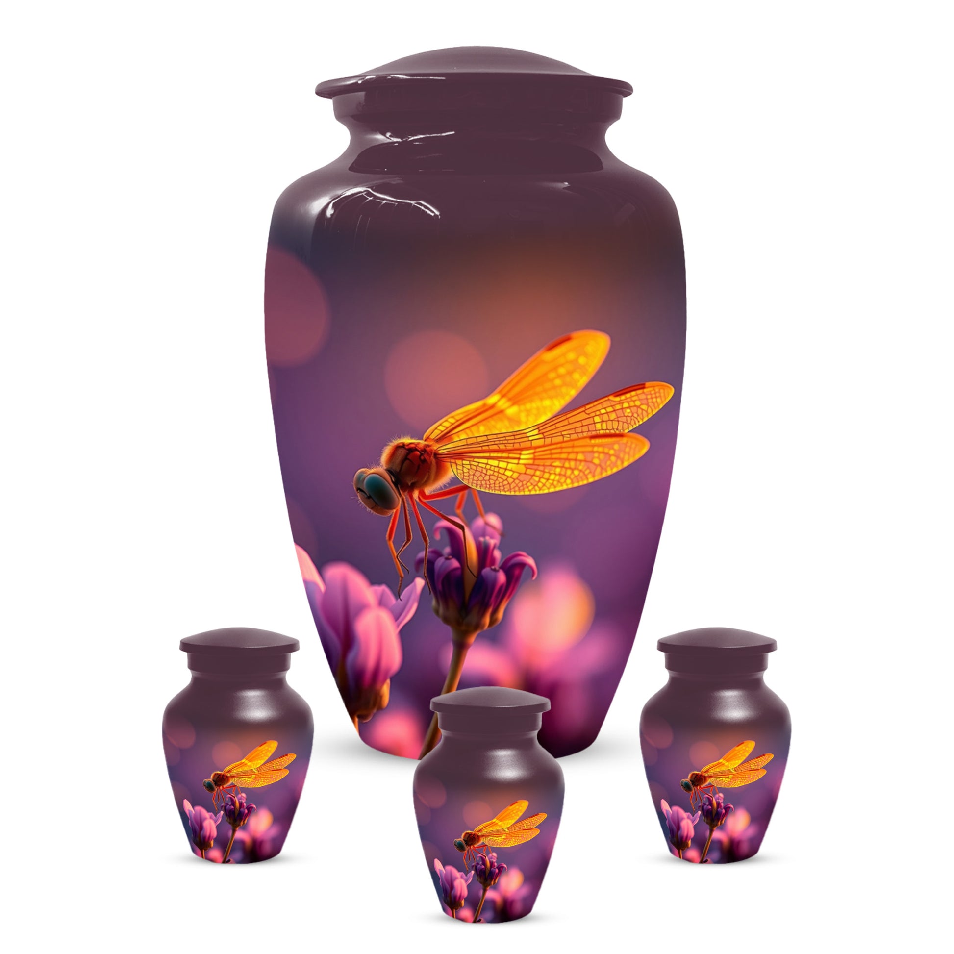 Dragonfly Urn for Mom – Custom Dragonfly Cremation Urns for Ashes