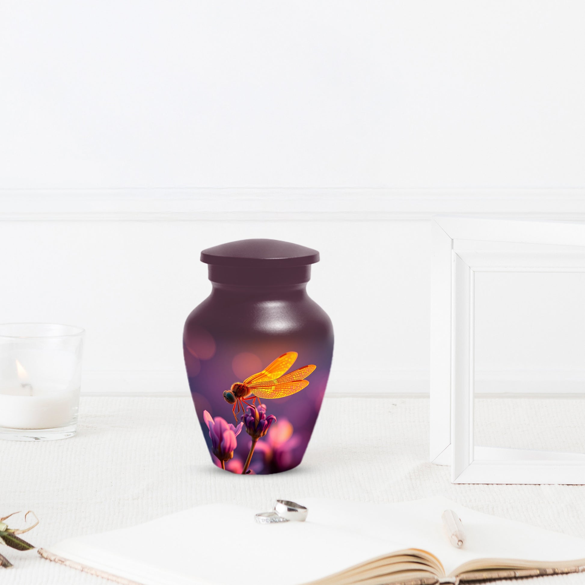 Dragonfly Urn for Mom – Custom Dragonfly Cremation Urns for Ashes