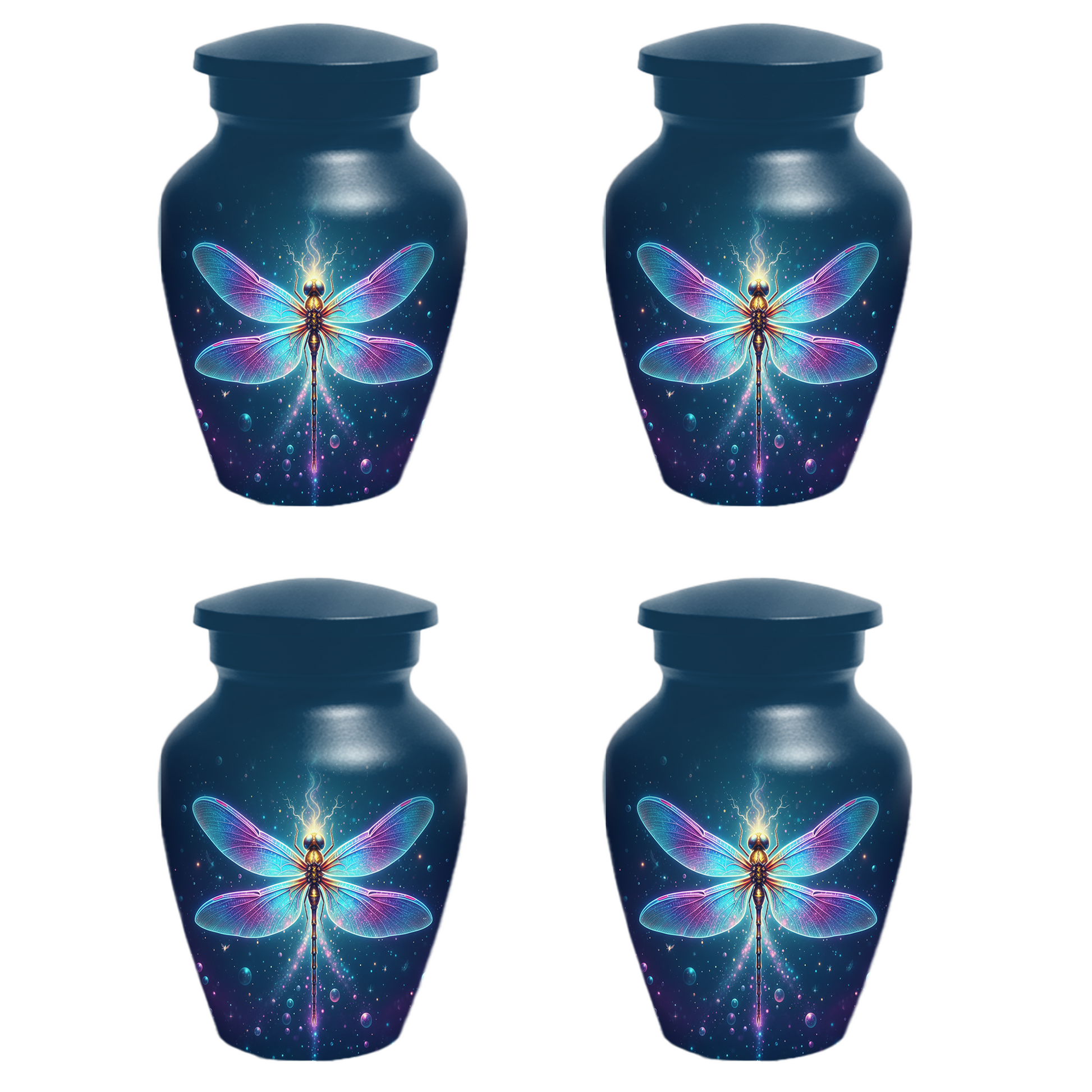 Dragonfly Memorial Urn for Human Ashes, Butterfly Style Cremation Urn for Mom