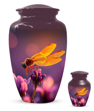 Dragonfly Urn for Mom – Custom Dragonfly Cremation Urns for Ashes