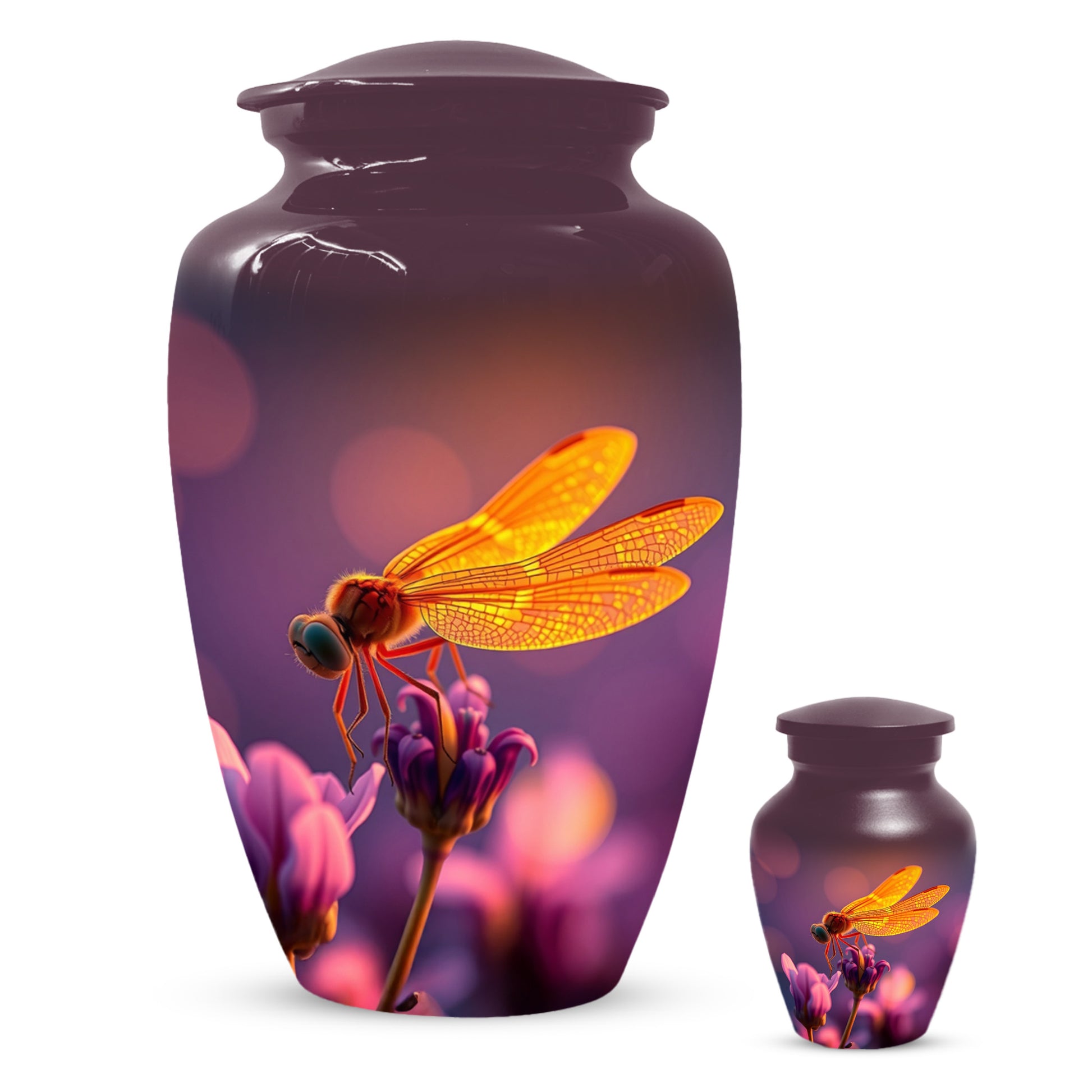 Dragonfly Urn for Mom – Custom Dragonfly Cremation Urns for Ashes