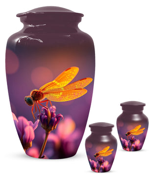 Dragonfly Urn for Mom – Custom Dragonfly Cremation Urns for Ashes