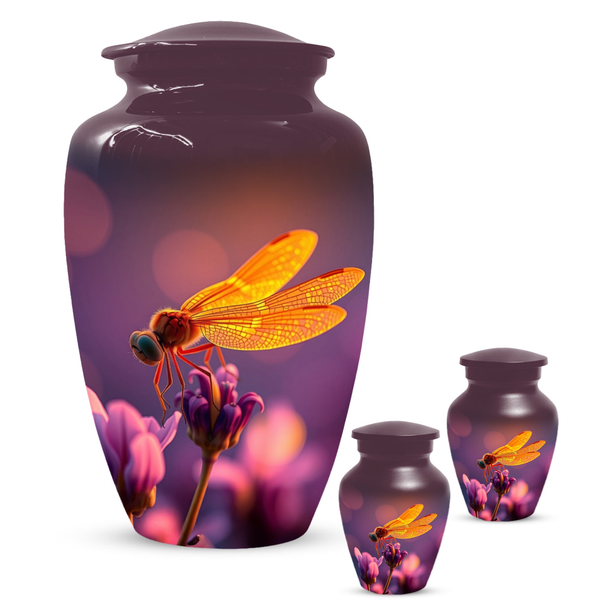 Dragonfly Urn for Mom – Custom Dragonfly Cremation Urns for Ashes