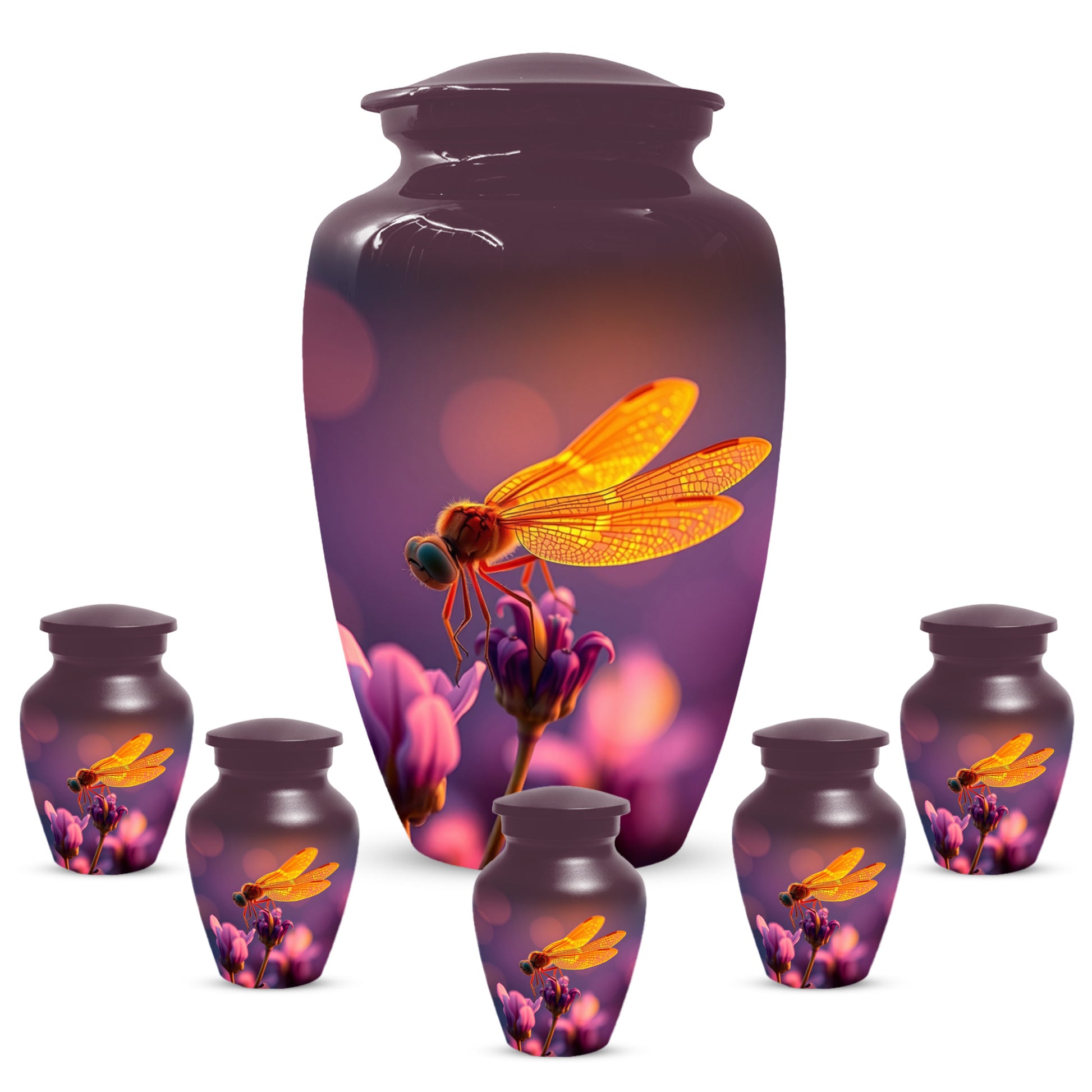 Dragonfly Urn for Mom – Custom Dragonfly Cremation Urns for Ashes