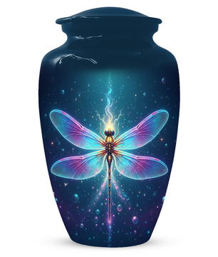 Dragonfly Memorial Urn for Human Ashes, Butterfly Style Cremation Urn for Mom