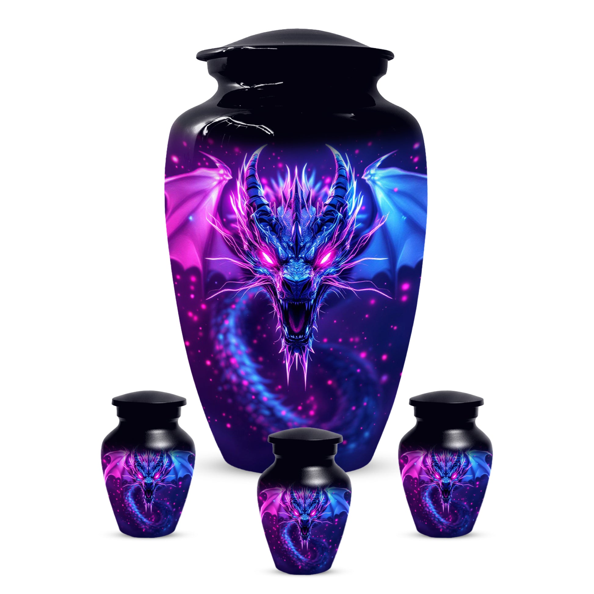 Fantasy Dragon Urns for Dad –  Dragon Cremation Urn Adult Male| Memorial Urn for Father Ashes