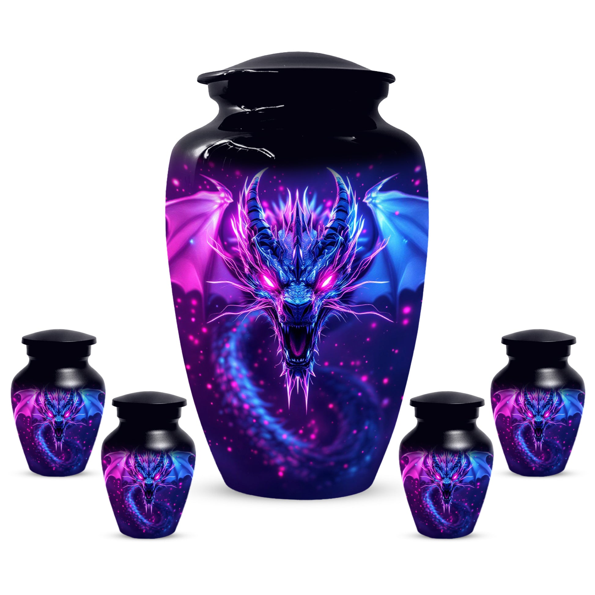 Fantasy Dragon Urns for Dad –  Dragon Cremation Urn Adult Male| Memorial Urn for Father Ashes