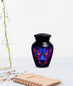 Blue Dragon Adult Urns for Ashes - Memorial Urn for Human Ash