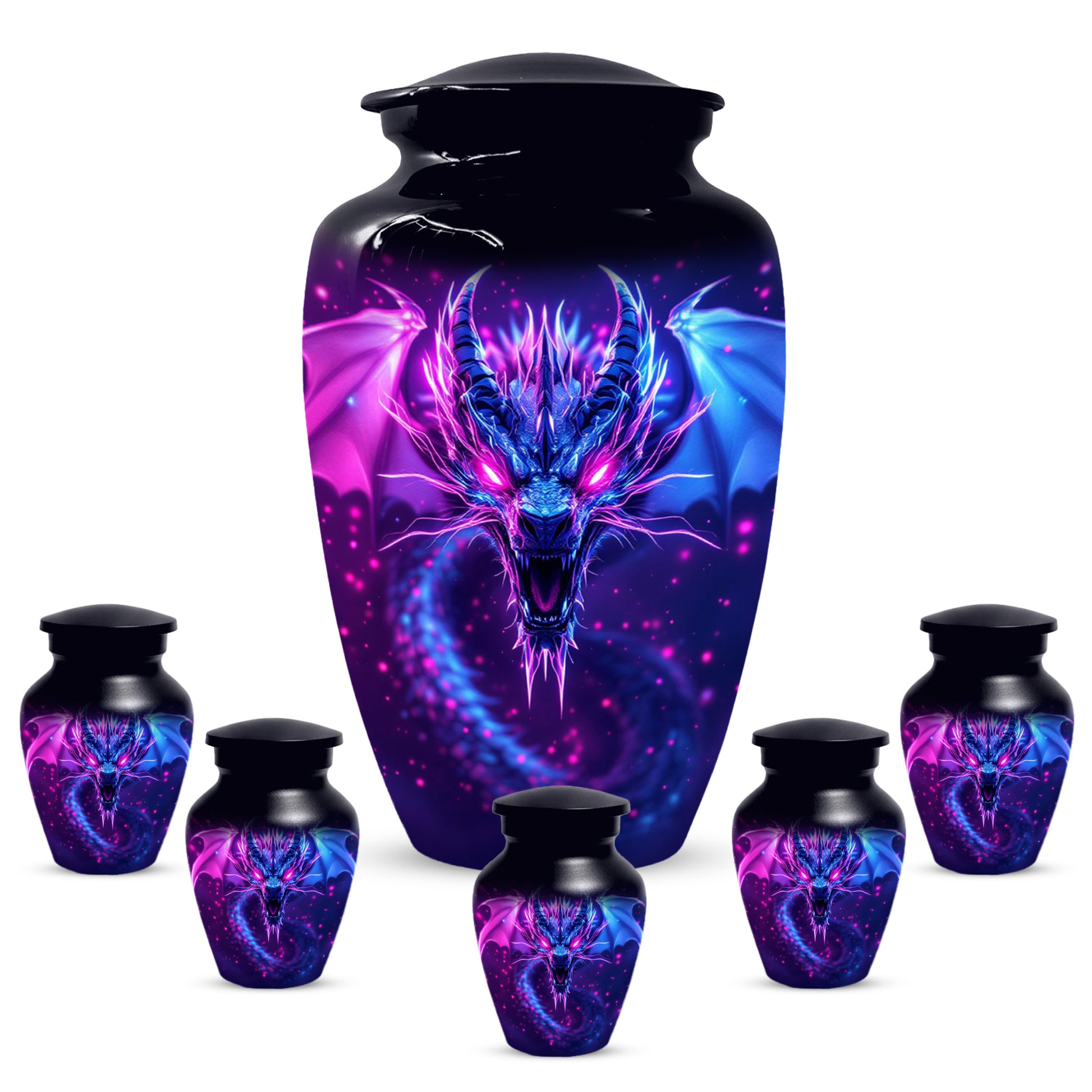 Fantasy Dragon Urns for Dad –  Dragon Cremation Urn Adult Male| Memorial Urn for Father Ashes