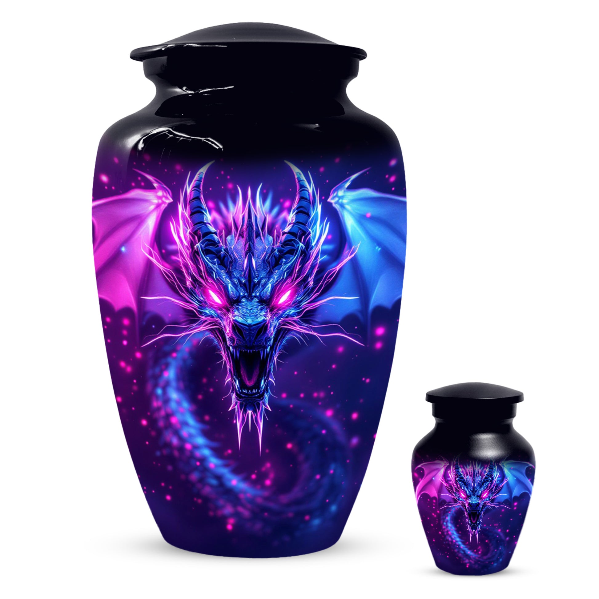 Fantasy Dragon Urns for Dad –  Dragon Cremation Urn Adult Male| Memorial Urn for Father Ashes