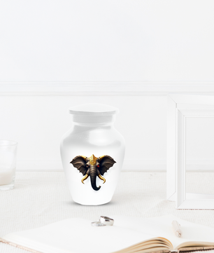 Elephant Urn for  Human Ashes – Custom Adult Cremation Urns for Dad, Mom, Men & Women|  Elephant Memorial Funeral