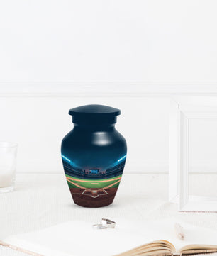 Baseball Urn for Dad | Unique Adult Male Urns | Small Keepsake For Men Ashes