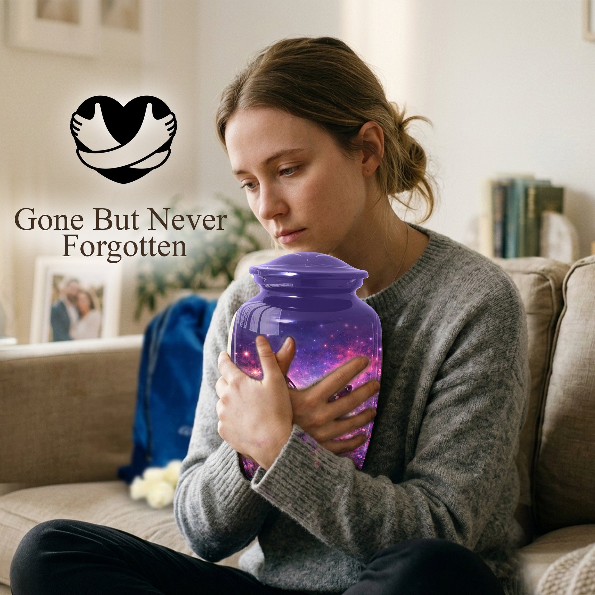 Butterfly Urn for Mom | Butterfly Large  Urns for Human Ashes |Adult Female Cremation Urn
