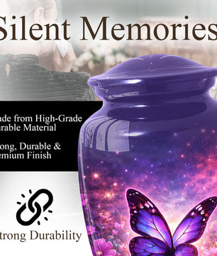 Butterfly Urn for Mom | Butterfly Large  Urns for Human Ashes |Adult Female Cremation Urn