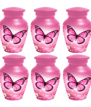 Butterfly Urn For Mom Ashes - Pink Cremation Urns For Adult Female