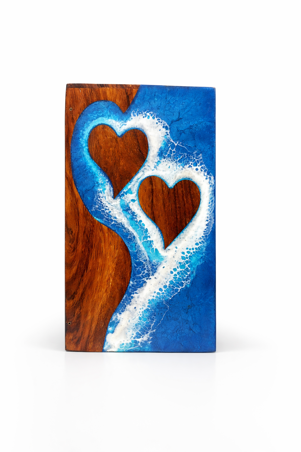 Ocean Wooden Urn For Human Ashes - Couple Urns Keepsake Box