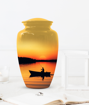Fishing Urn for Human Ashes | Personalized Memorial Urn