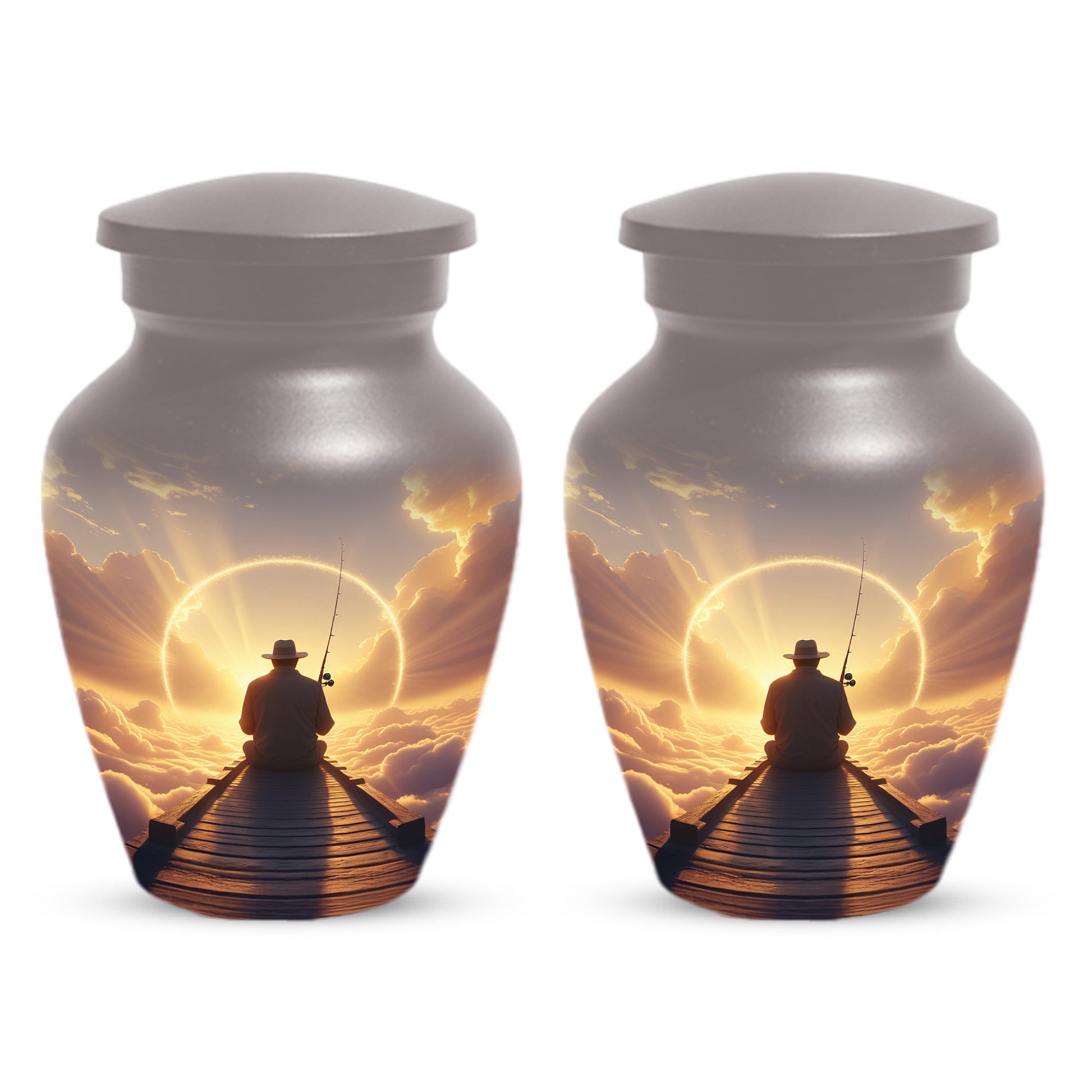 Fishing in Heaven Urn for Dad – Gone Fishing Urn | Cremation Urns Adult Male