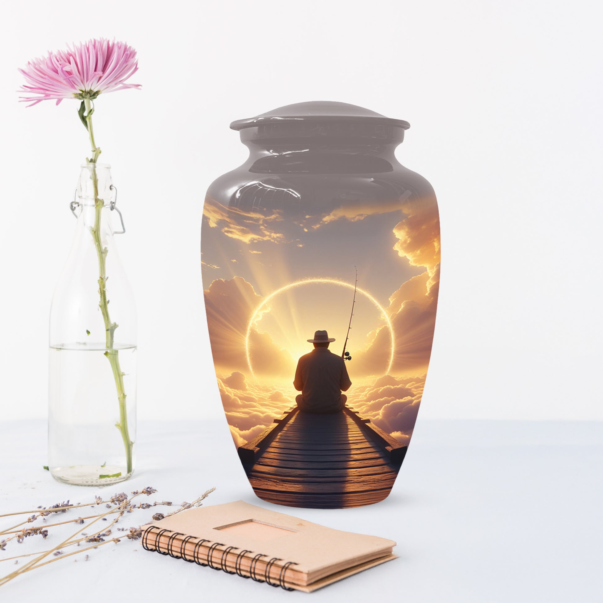 Fishing in Heaven Urn for Dad – Gone Fishing Urn | Cremation Urns Adult Male