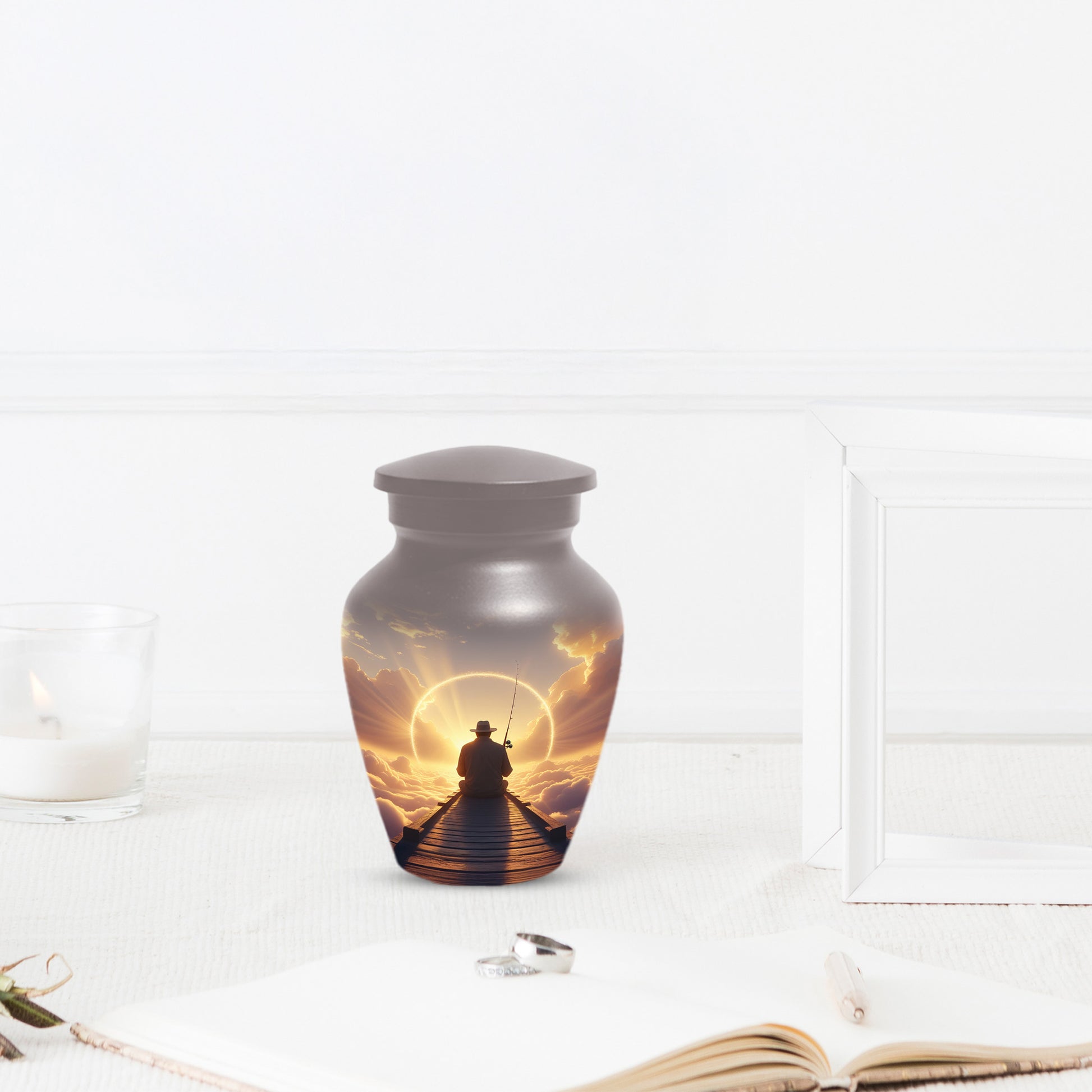 Fishing in Heaven Urn for Dad – Gone Fishing Urn | Cremation Urns Adult Male