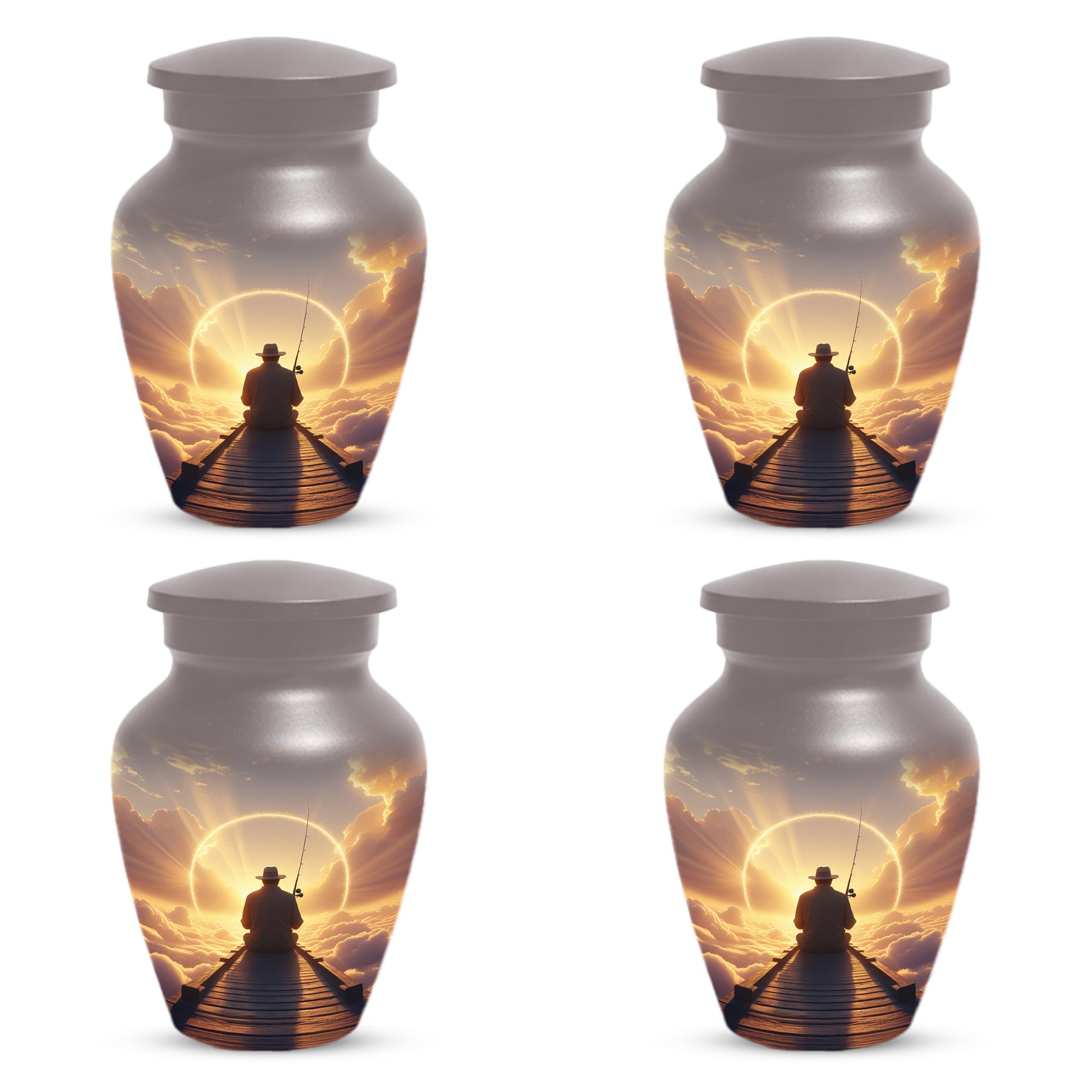 Fishing in Heaven Urn for Dad – Gone Fishing Urn | Cremation Urns Adult Male