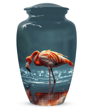 Flamingo Cremation Urn for Ashes – Custom Bird Memorial Urns for Adults