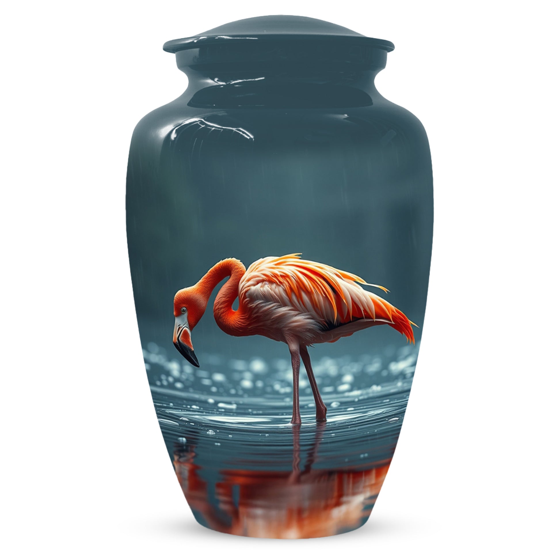 Flamingo Cremation Urn for Ashes – Custom Bird Memorial Urns for Adults
