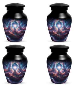 Celestial Adult Urn for Ashes -  Galaxy Memorial Cremation Urns | Personalized Funeral Keepsake