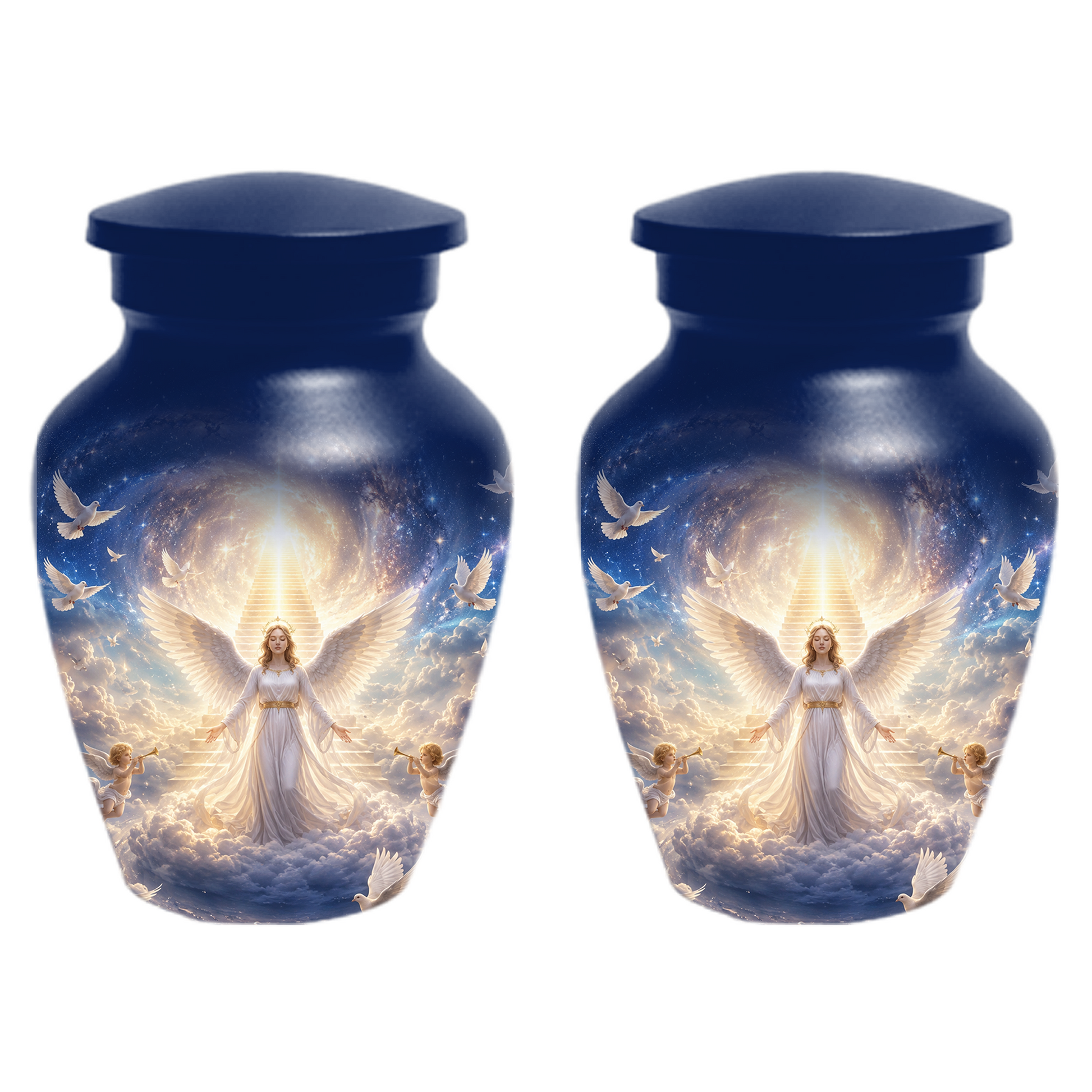 Angel  Cremation  Urn for Ashes - Heavenly Memorial  Keepsake for Women
