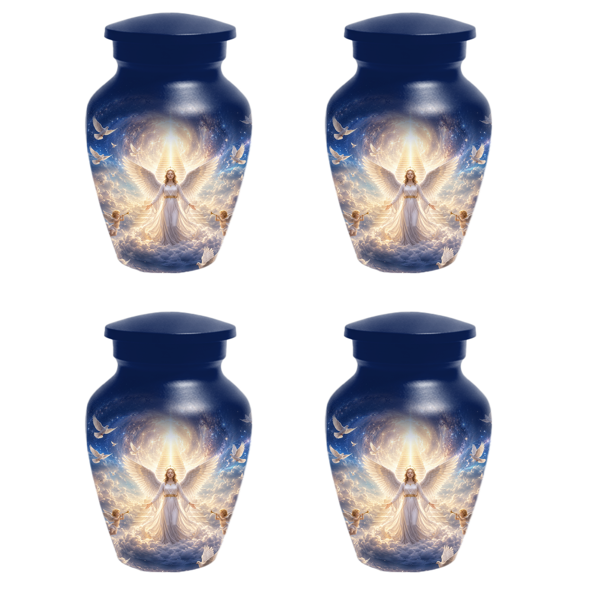 Angel  Cremation  Urn for Ashes - Heavenly Memorial  Keepsake for Women