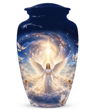 Angel  Cremation  Urn for Ashes - Heavenly Memorial  Keepsake for Women