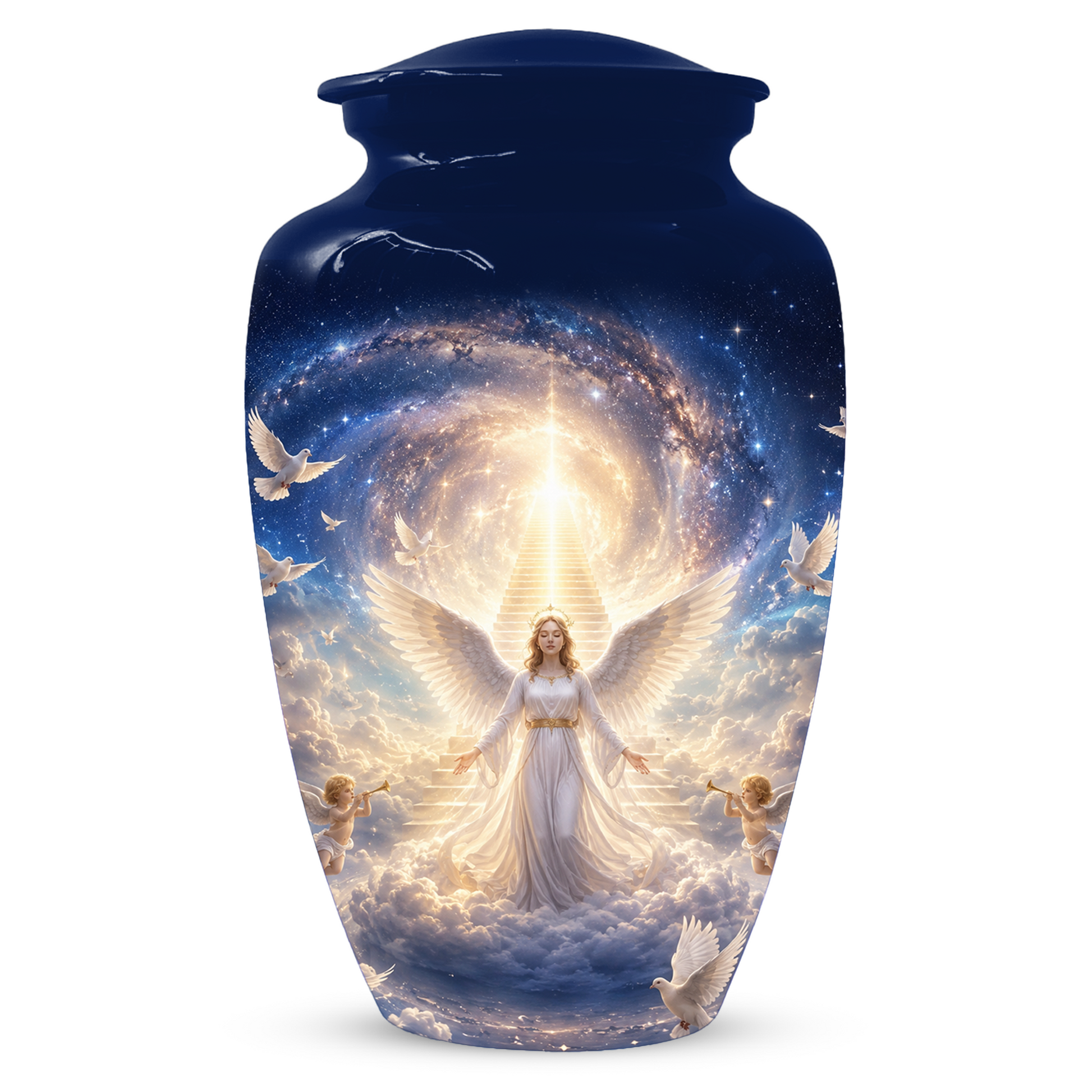 Angel  Cremation  Urn for Ashes - Heavenly Memorial  Keepsake for Women