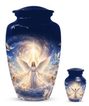 Angel  Cremation  Urn for Ashes - Heavenly Memorial  Keepsake for Women