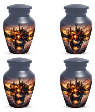 Guitar  Keepsake Urn for Dad -  Personalized Music Memorial Cremation Urns for Men