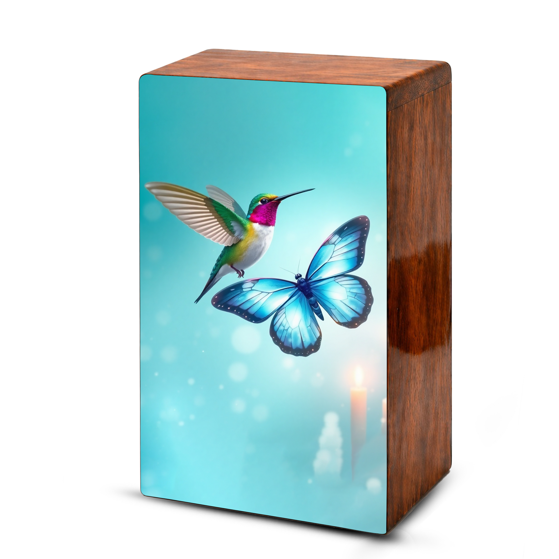 Hummingbird and Butterfly Urn for Ashes, Memorial Urns for Mom