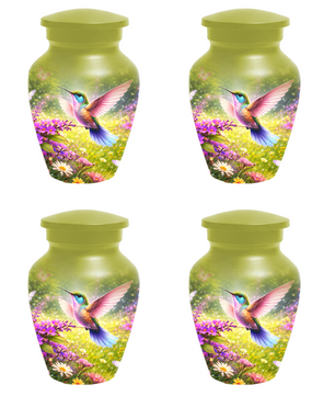 Hummingbird Urn for Ashes, Custom Cremation Urn for Mom